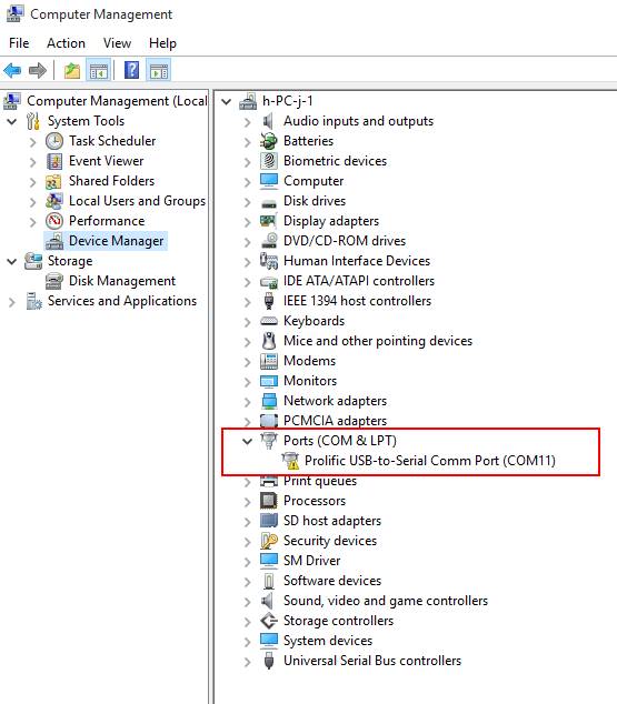 prolific usb to serial comm port for windows 7 drivers